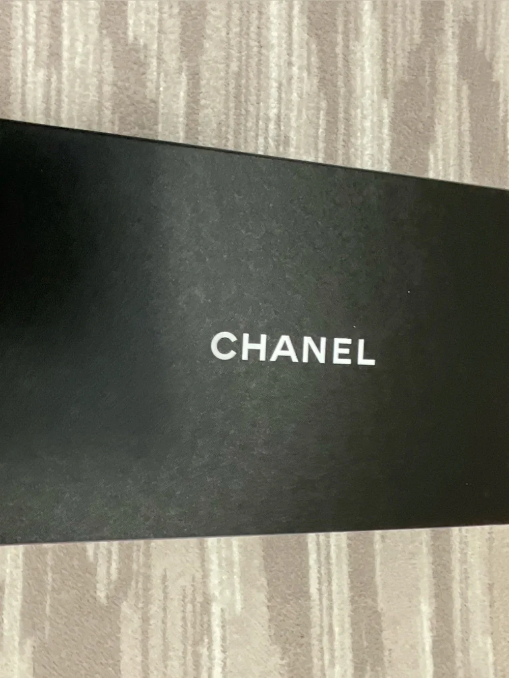 Chanel CC Off White Fabric Sneaker w Box SZ 38.5